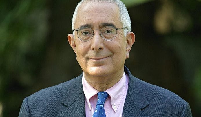 an image of Ben Stein as a person with IQ 150