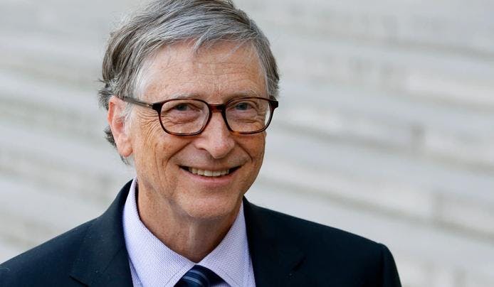 an image of Bill Gates as a person with IQ 160