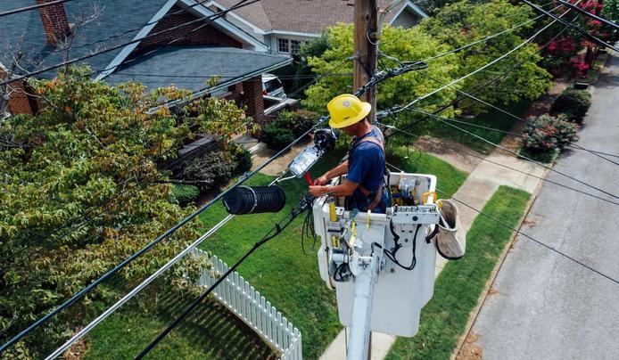 an image of an electrician working